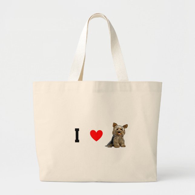Love Yorkies Tote (Front)