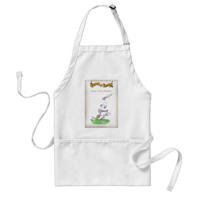 Love Yorkshire Cricket 'finest puddings' Standard Apron (Front)