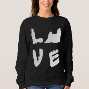 Love Yorkshire Terrier Yorkie Sweatshirt