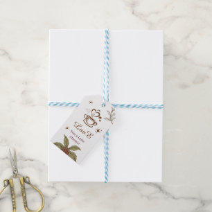 Love You a Latte Always Coffee Gift Tag