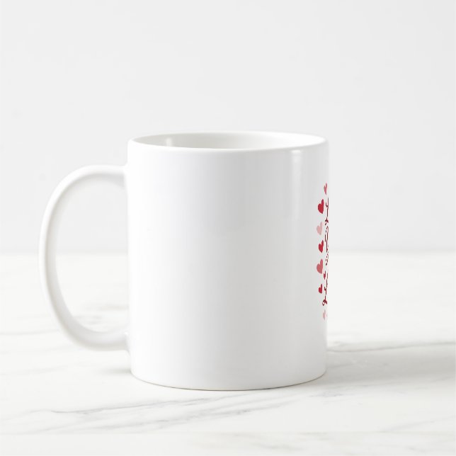 Love You a Latte Mug | Cute Valentine’s Coffee Mug (Left)