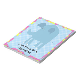 Love you a tonne, Valentine Notepad