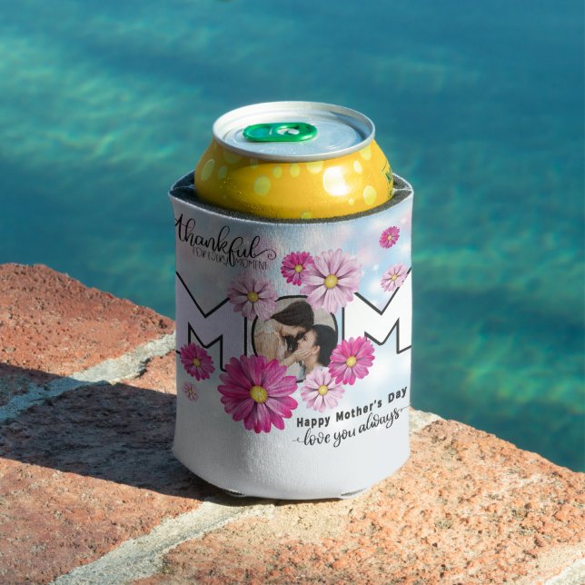  Love You Always Mum Custom Mothers Day Photo Can Cooler (In Situ Pool)