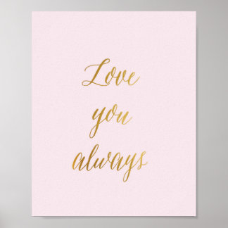 Love you always - Poster