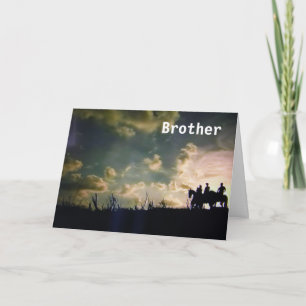 LOVE YOU AND HAPPY BIRTHDAY ***BROTHER*** CARD