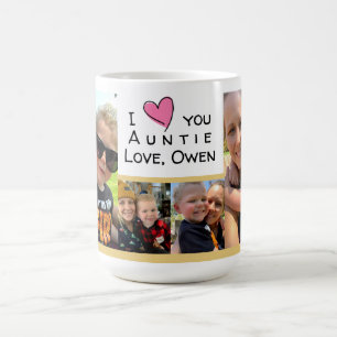 love you auntie (tia) coffee mug
