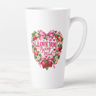 Love You Berry Much Strawberry Mug | Pink Romantic