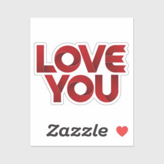 Love You – Bold Romantic Typography