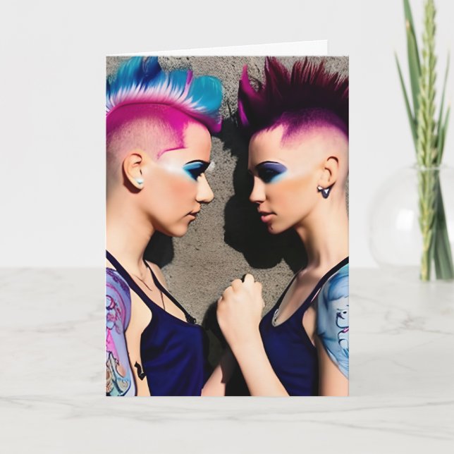 Love You Boo, Personalised Happy Anniversary Card (Front)