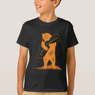Love You California--Orange and Black T-Shirt