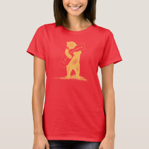 Love You California--Red and Gold T-Shirt