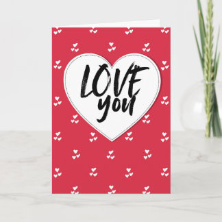 Love you card