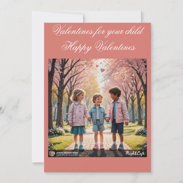Love You Card By James Michael Miller (Front)