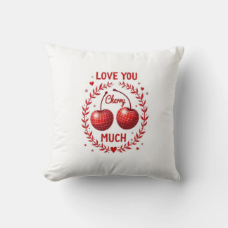 Love You Cherry Much Pillow