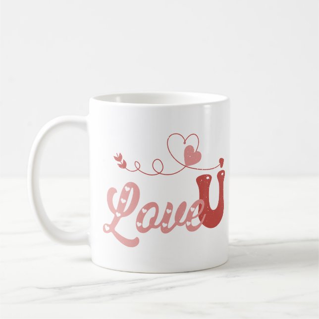 Love You Coffee Mug (Left)