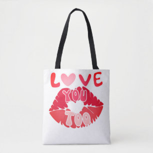 LOVE you Custom Gifts for the Big Day Tote Bag