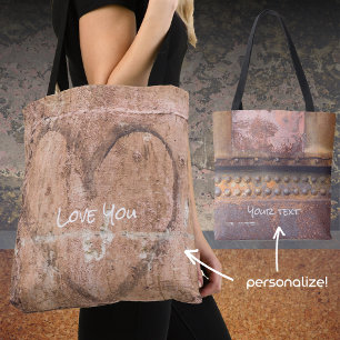 Love You customisable Tote Bag