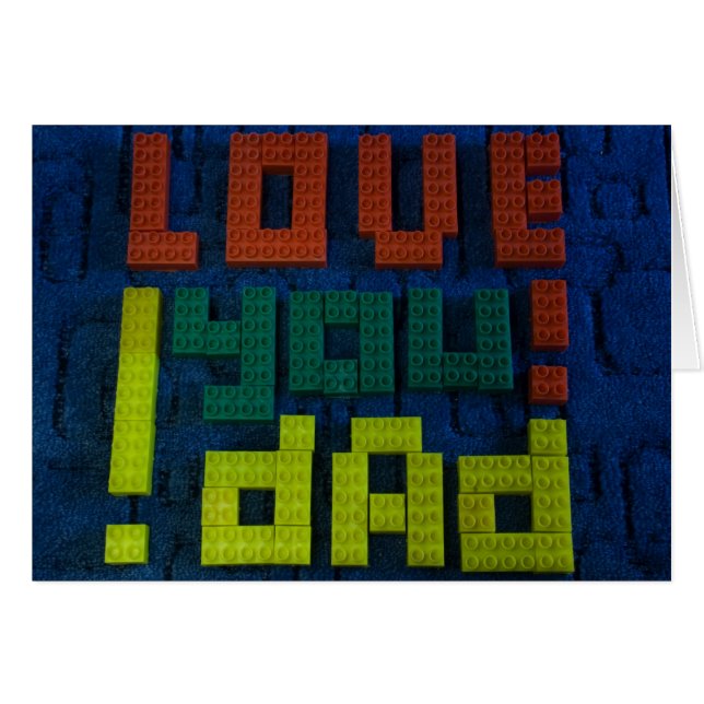 Love You Dad! (Front Horizontal)