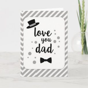 Love You Dad Best Wishes Card