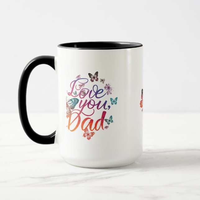Love You, Dad" Combo Mug - 15 oz   (Left)