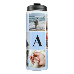Love You Dad Custom Photo Collage - Personalised Thermal Tumbler