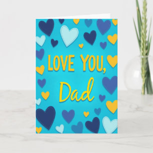 Love You Dad Happy Day Card