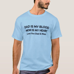 Love You Dad & Mum  T-Shirt