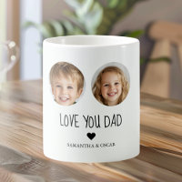 Love You DAD Personalised Face Photo Custom