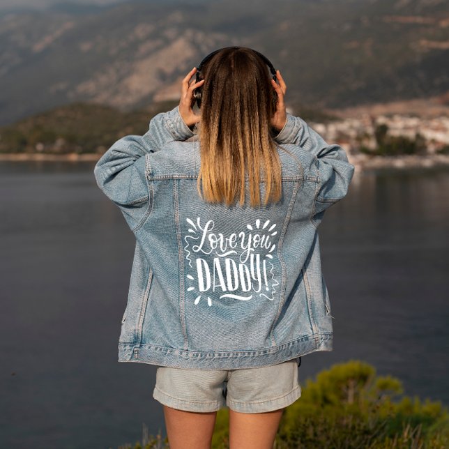 Love you DADDY! Denim Jacket (Creator Uploaded)