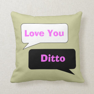 Love You Ditto Cushion