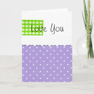 Love You Dots Holiday Card