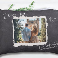 Love You For Infinity Script Couple Photo