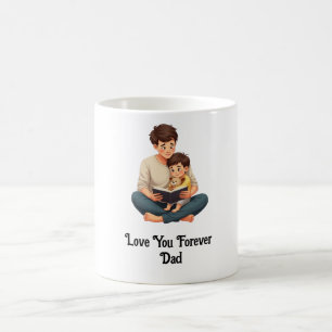 Love You Forever, Dad -  Men's Value  Coffee Mug