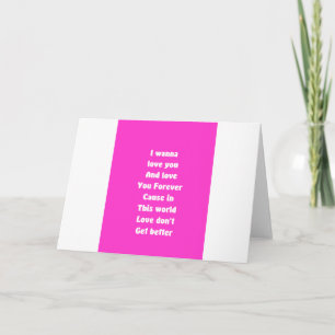 Love you forever holiday card