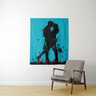 Love You Forever Medium (50" x 60") Tapestry