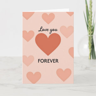 Love You Forever Valentine Card