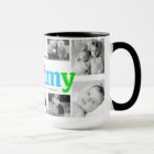 Love You Grammy Multicolor Modern 10 Photo Collage