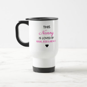 Love You Grandma" 1-photo  Travel Mug
