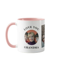 Love You Grandma Abuela Nana Nonna Family Photo