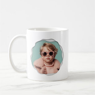 Love You Grandma Modern Photo Coffee Mug