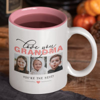 Love You Grandma/Nana/Other 3 Photo Custom Text