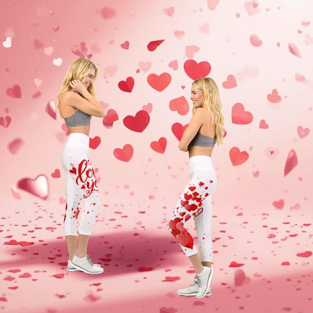 Love You High Waisted Capris (Creator Uploaded)