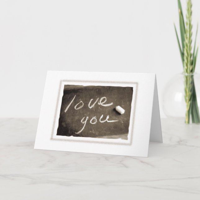 Love You Holiday Card (Front)