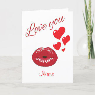 Love You Holiday Card