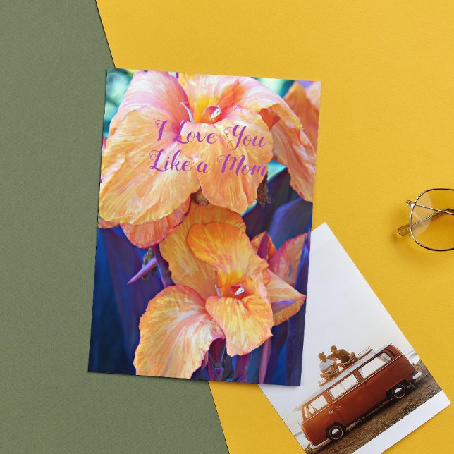 Love You Like a Mom Floral Mother's Day Card (In Situ)