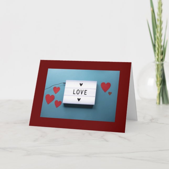 ***LOVE YOU LOTS*** SHOW YOU ON YOUR BIRTHDAY CARD (Front)