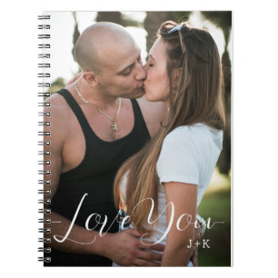 Love you, love couple notebook