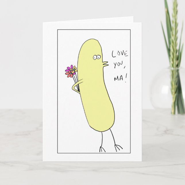 Love You Ma Bird! Card (Front)