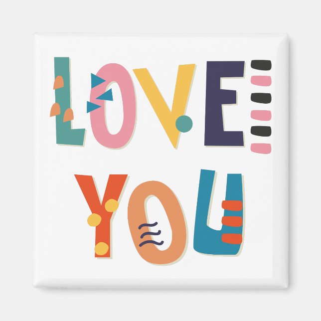 Love You Magnet (Front)