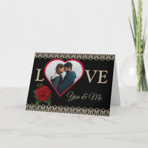 Love You & Me Greeting Card
